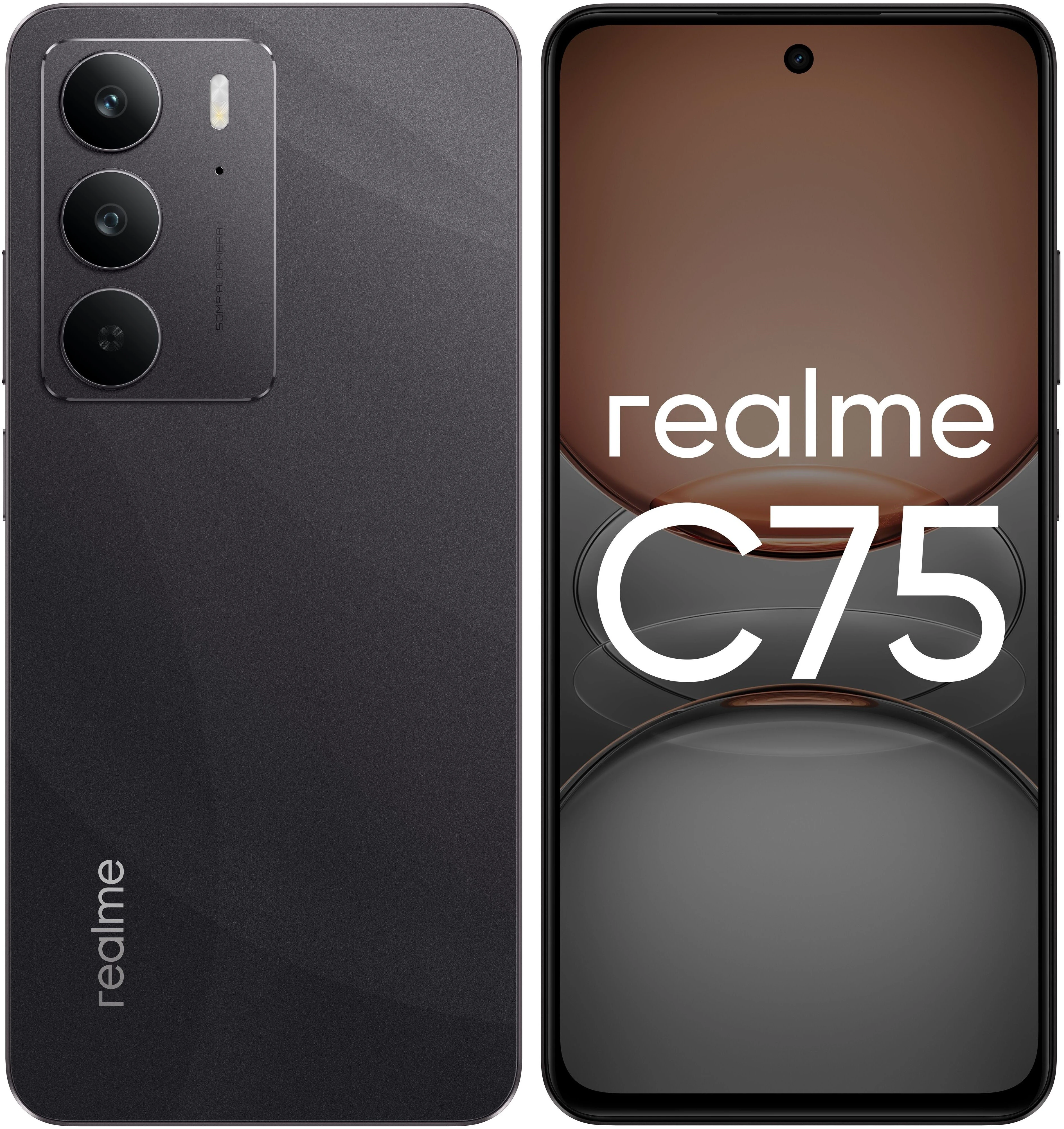 Мобильный телефон Realme C75 8/256GB черный
