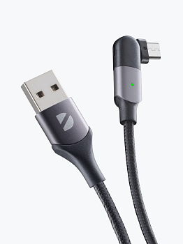 Кабель Deppa Metal USB-microUSB стальной 72273