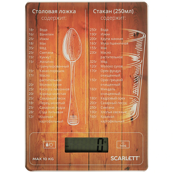 Весы кухонные Scarlett SC-KS57P19