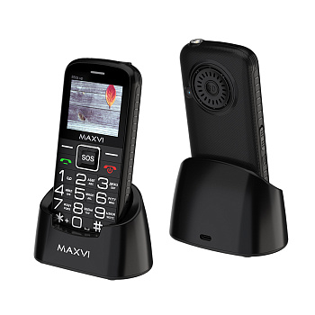 Мобильный телефон Maxvi B5 DS up черный