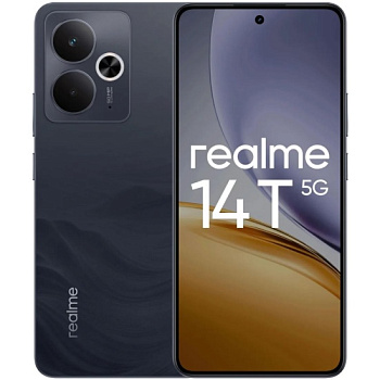 Мобильный телефон Realme 14T 5G 8/128GB черный