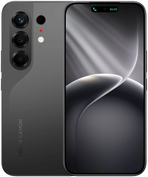 Мобильный телефон Tecno Camon 50 12/256Gb черный