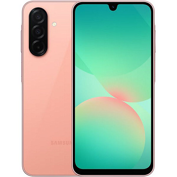 Мобильный телефон Samsung Galaxy A26 5G 6/128GB розовый (Peach Pink)