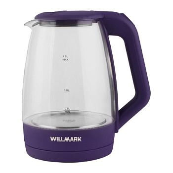 Чайник WILLMARK WEK-1823G фиолетовый