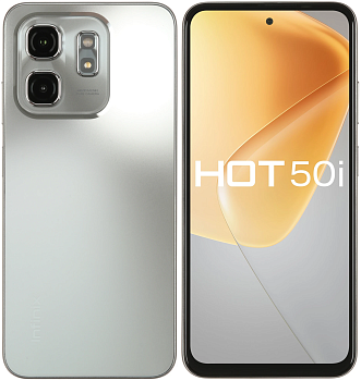 Мобильный телефон Infinix Hot 50i 6/128GB титановый серый