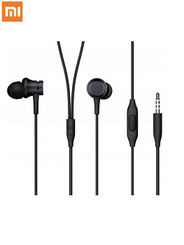 Наушники Xiaomi Mi Piston Fresh Edition Matte HSEJ03JY черный