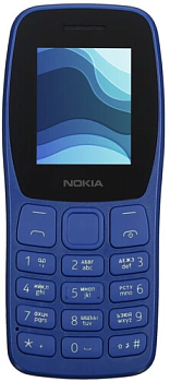 Мобильный телефон Nokia 105 DS TA-1416 Blue (без з/у )