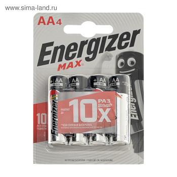 Батарейка Energizer MAX LR06/4BL