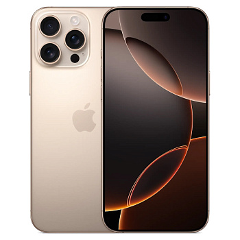 Мобильный телефон  Apple iPhone 16 Pro Max 256GB Титановый песчаный (Titanium Desert)