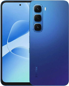 Мобильный телефон Infinix Hot 60i 4/128GB синий