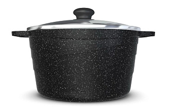 Кастрюля НМП Neva Granite 5,0л NG6650