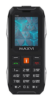 Мобильный телефон Maxvi T100 черный