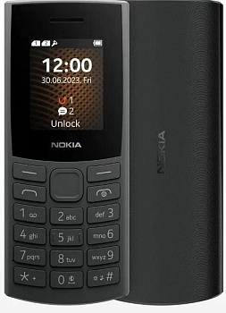 Мобильный телефон Nokia 106 DS TA-1564 Charcoal (черный)