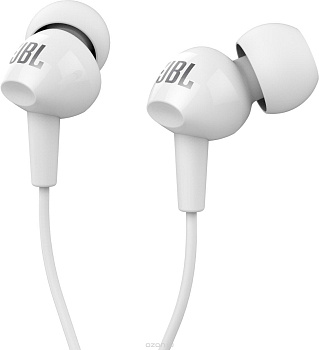 Наушники -гарнитура JBL C100 SI белый