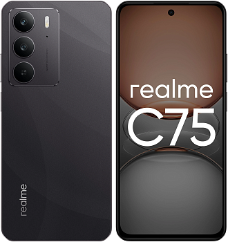 Мобильный телефон Realme C75 8/256GB черный