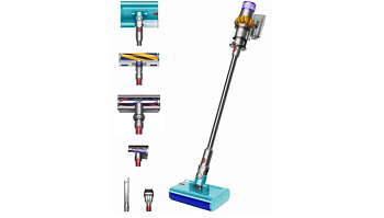 Пылесос вертикальный Dyson V15s Detect Submarine(SV47) yellow/nickel