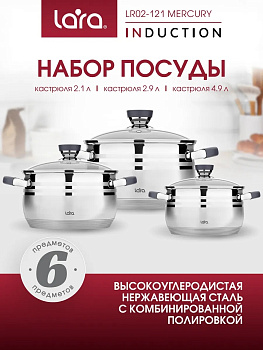 Набор посуды Lara LR02-121