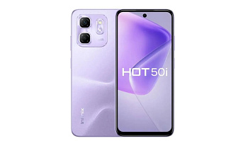 Мобильный телефон Infinix Hot 50i 4/128GB пурпурный