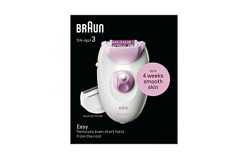 Эпилятор Braun S3 SE 3-031 PNK
