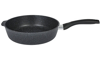Сковорода KUKMARA Granit  26 см сггч260а black