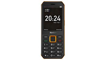 Мобильный телефон Philips Xenium X300 черный/оранжевый