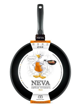 Сковорода НМП Neva N128 black