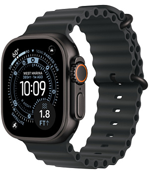 Смарт-часы Apple Watch Ultra 3 49mm Черный титан Ремешок One Size Черн. цвета(BlackTiBlack Ocean)
