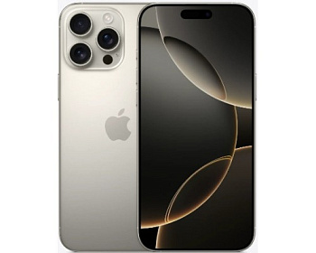 Мобильный телефон  Apple iPhone 16 Pro Max 256GB Титановый бежевый (Natural Titanium)