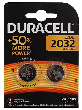 Батарейка Duracell CR2032 2шт.
