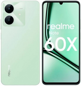 Мобильный телефон Realme Note 60x 4/128GB зеленый