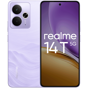 Мобильный телефон Realme 14T 5G 8/256GB пурпурный