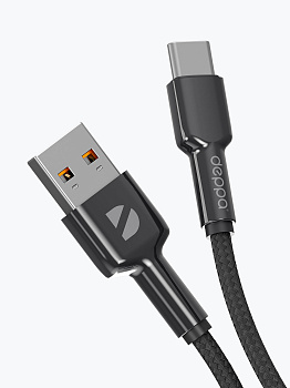 Кабель Deppa Elite TypeC-TypeC черный 72506