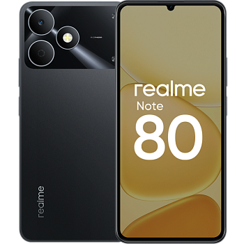 Мобильный телефон Realme Note 80 4/128GB черный