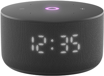 Умная колонка Яндекс Станция МИНИ 3 черная(с часами) YNDX-00027BLK